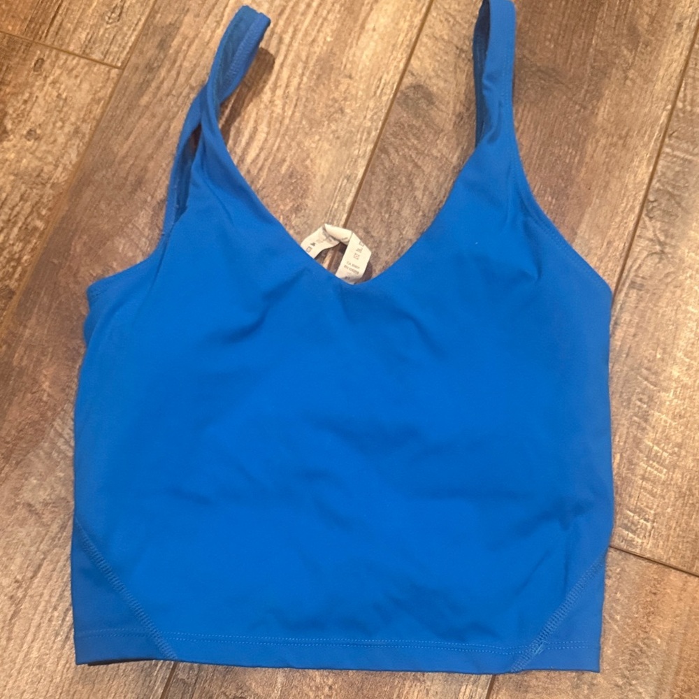 lululemon athletica Bright Blue Performance Tank
